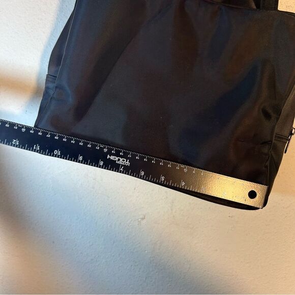 St John ladies Bag black gold double handle nylon capsule packable minimalist - Picture 6 of 13